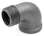 Угольники чугунные 90 гр. DN 15-50 PN 16 муфта-штуцер Fittex Plus купить в Ярославле | "Проконсим"