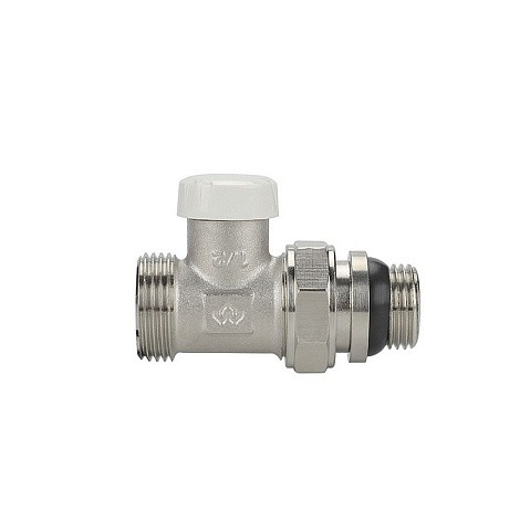 Клапан радиаторный VARMEGA VM10312 DN15x20 PN10 прямой настроечный G-1/2''х3/4'' еврокомус, с уплотнением штуцер купить в Ярославле | "Проконсим"