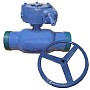 Краны стальные шаровые цельносварные КШ.Ц.П.Р DN 125 PN 25 приварные с редуктором Seagull купить в Ярославле | "Проконсим"