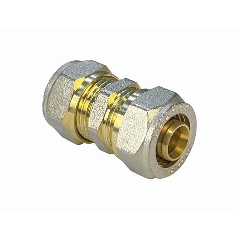 Муфты латунные для PEX труб DN 20-32 PN 10 переходные обжимные никелированные Valfex VF.303.N купить в Ярославле | "Проконсим" Муфты латунные для PEX труб DN 20-32 PN 10 переходные обжимные никелированные Valfex VF.303.N купить в Ярославле | "Проконсим"