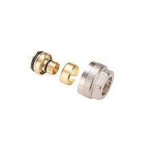 Фитинг обжимной для ПЭ и МП-трубы (евроконус) MVI 3/4'' 16x2.2 купить в Ярославле | "Проконсим"