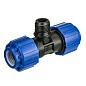 Тройник компрессионный PN 16 для ПЭ DN 20-3/4'' обжимное-штуцер купить в Ярославле | "Проконсим"