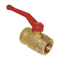 Краны латунные шаровые 11Б27п1 DN15-50 PN40 рычаг муфта-муфта БАЗ А30.0 купить в Ярославле | "Проконсим"