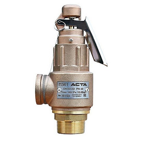 Клапан предохранительный АСТА-П361-М-Р DN 15х15-50х50 PN 40 резьбовые купить в Ярославле | "Проконсим" Клапан предохранительный АСТА-П361-М-Р DN 15х15-50х50 PN 40 резьбовые купить в Ярославле | "Проконсим"