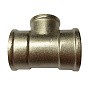 Тройник латунный никелированный DN 20-15-20 PN 40 муфта-муфта-муфта переходный купить в Ярославле | «Проконсим»