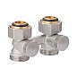 Узел нижнего подключения MVI TR.410.0505 DN 20 PN 10 прямой двухтрубный вентильного типа 20-3/4'' под евроконус, муфта купить в Ярославле | "Проконсим"