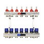 Коллекторная группа из латуни DN 25-7 вых. G-3/4'' евроконус, с расходомерами, без дренажного крана и воздухоотводчика VARMEGA VM15407 купить в Ярославле | "Проконсим"