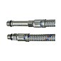 Гибкая подводка для смесителя с оплеткой из нержавеющей стали М10х1-G1/2 40см (2шт.) купить в Ярославле | "Проконсим"
