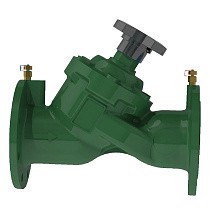  Клапаны балансировочные DN 32-600 PN 16 фланцевые с измерительными ниппелями GALA Тип. 1216H Ду Ру GALA Тип. 1216H  ручной, соед.  (930505020) со склада Проконсим 