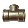 Тройники латунные никелированные DN 20-25 PN 40 муфта-муфта-муфта переходные купить в Ярославле | "Проконсим"