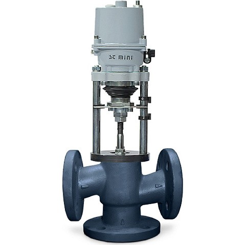 Клапан смесительный 27ч908нж DN 80 PN 16 с электроприводом 220В 100Kvs REGADA ST 0.1 498.0-0UIВC/02 (100Ом) КПСР купить в Ярославле | "Проконсим"
