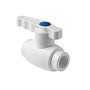 Кран шаровой ПП 20 PN 25 полный проход белый Pro Aqua PA40008 купить в Ярославле | "Проконсим"