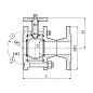 Кран стальной шаровой BREEZE 11с942п, DN 80 PN 16, 125мм, полнопроходной, фланецевый под привод купить в Ярославле | "Проконсим"