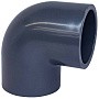 Отвод НПВХ 90гр. DN 20 PN 16 напорный клеевой черный Aquaviva ELW02090 купить в Ярославле | "Проконсим"