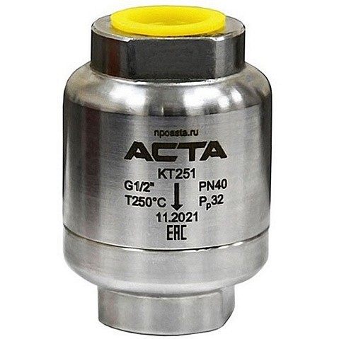 Конденсатоотводчики ТЕРМОКОН DN 15-25 PN 40 термостатический резьбовые G до 250гр. АСТА-КТ251 купить в Ярославле | "Проконсим" Конденсатоотводчики ТЕРМОКОН DN 15-25 PN 40 термостатический резьбовые G до 250гр. АСТА-КТ251 купить в Ярославле | "Проконсим"