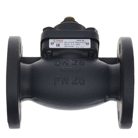 Клапаны чугунные регулирующий DN 15-50 PN 25 фланцевые под привод до 150гр. РИДАН VFM-2R купить в Ярославле | "Проконсим" Клапаны чугунные регулирующий DN 15-50 PN 25 фланцевые под привод до 150гр. РИДАН VFM-2R купить в Ярославле | "Проконсим"