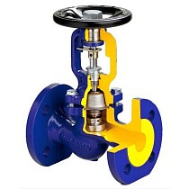 Клапаны сильфонные DN 15-200 PN 40 стальные до 450гр. фланцевые Zetkama zBEL.234F купить в Ярославле | "Проконсим"