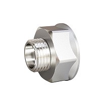 Муфты латунные DN 15-50 PN 40 никелированные муфта-штуцер переходные LD Pride купить в Ярославле | "Проконсим"