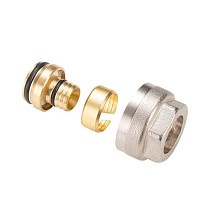 Евроконус обжимной DN 16-20 PN 10 для PEX и МП-труб c накидной гайкой MVI купить в Ярославле | "Проконсим"
