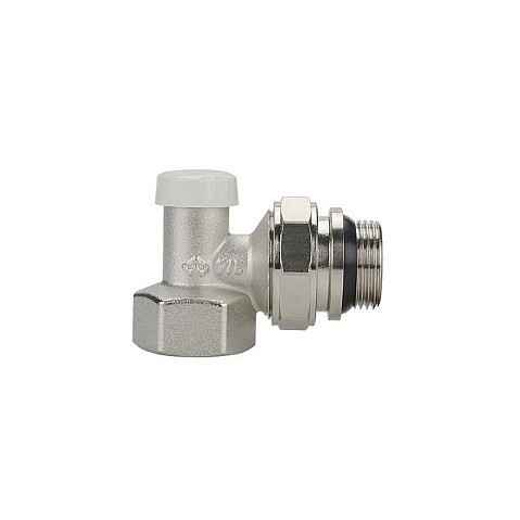 Клапан радиаторный VARMEGA VM10213 DN20 PN10 угловой настроечный G-3/4'' с уплотнением муфта-штуцер купить в Ярославле | "Проконсим"