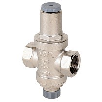 Регулятор давления латунный MVI SE.455.04 DN 15 PN 16 под манометр 1/4 поршневой Рнастр=3 бар никелированный муфта-муфта купить в Ярославле | "Проконсим"