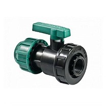 Кран шаровый ПЭ компрессионный комбинированный ВР DN 32-1/2'' PN 10 купить в Ярославле | "Проконсим"