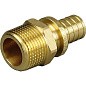 Муфта латунная для PEX труб 25-1/2'' PN 10 под надвижную гильзу с наружной резьбой ONE PLUS купить в Ярославле | "Проконсим"