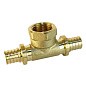 Тройник латунный для PEX труб 16-1/2''-16 PN 16 S-2,2мм под надвижную гильзу Valfex VF.432.AF купить в Ярославле | "Проконсим"