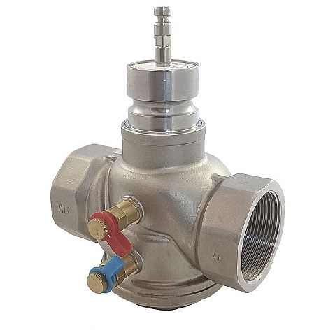 Регуляторы перепада давления из нержавеющей стали DN 40-50 PN 25 с измерительными ниппелями муфта РИДАН AQT-R купить в Ярославле | "Проконсим"