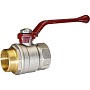 Кран латунный шаровой Temper 88.В-Н.2.Р DN 50 PN 25 рычаг муфта-штуцер купить в Ярославле | "Проконсим"