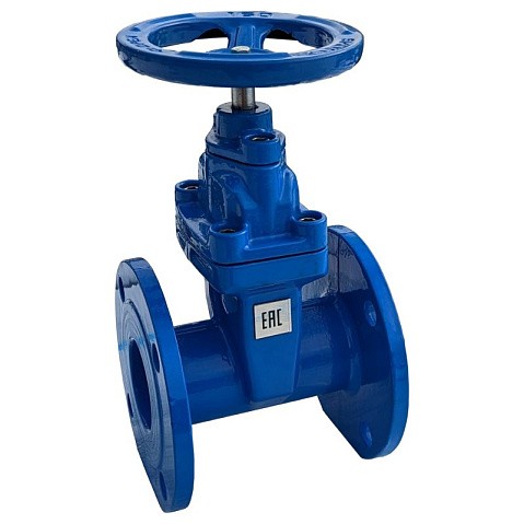 Задвижка чугунная 30ч39р DN 50 PN 10(16) с обрезиненным клином EPDM до 120гр. КНР купить в Ярославле | "Проконсим" (101469025)