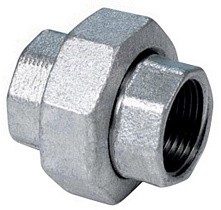 Американки чугунные DN 15-25 PN 16 оцинкованные прямые муфта-муфта купить в Ярославле | "Проконсим"