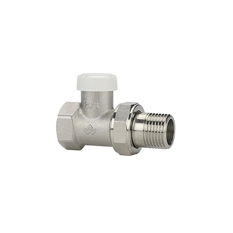 Клапан радиаторный настроечный DN15x20 PN10 прямой /е-конус 1/2''х3/4'' п/6-гранник НР VARMEGA VM10302 купить в Ярославле | "Проконсим"