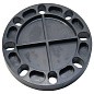 Фланец-заглушка НПВХ DN 200-8 xM20 PN 10 серый Aquaviva FLD2000 купить в Ярославле | "Проконсим"
