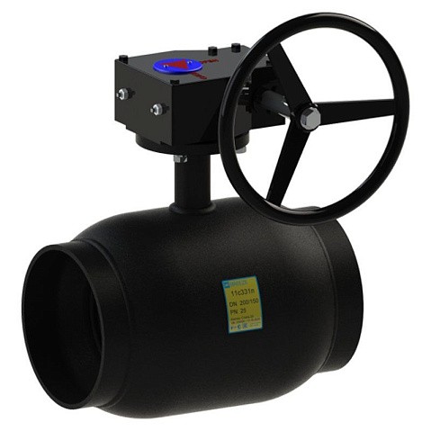 Кран стальной шаровой BREEZE 11с31п, DN 250 PN 25, 630мм, стандартнопроходной, приварной с редуктором купить в Ярославле | "Проконсим"
