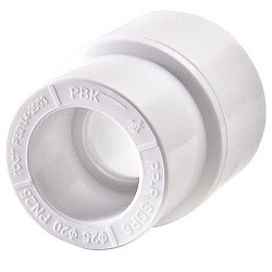  Муфта ПП переходная 40-20 PN 25 белая РВК 30414 (930659038) со склада Проконсим в Ярославле