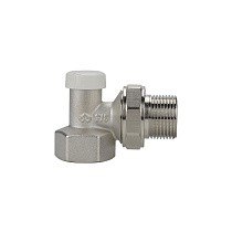 Клапан радиат. настроечный DN 20 PN 10 угловые 3/4'' под шестигранник муфта-штуцер VARMEGA купить в Ярославле | "Проконсим"