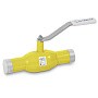 Кран стальной шаровый Temper DN 25- 20, PN 40, 230мм, сандартнопроходной приварной газовый