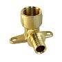 Угольник латунный для PEX труб 16-1/2'' PN 16  под надвижную гильзу Valfex VF.454.AF купить в Ярославле | "Проконсим"