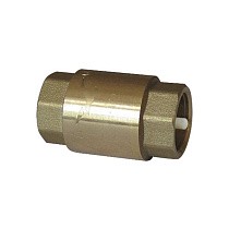 Клапаны обратные пружинные DN 15-100 PN 10 латунные муфтовые пластиковый шток SGL купить в Ярославле | "Проконсим"