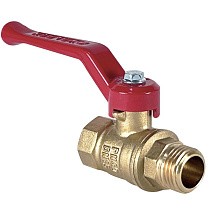 Краны латунные шаровые 11Б27фт1М DN 15-50 PN 25-40 рычаг муфта-штуцер Valfex.215 DeltaPro купить в Ярославле | "Проконсим"