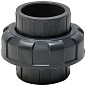 Муфта разборная НПВХ DN 50 PN 16 клеевая уплотнение EPDM черная Aquaviva BOD0500 купить в Ярославле | "Проконсим"