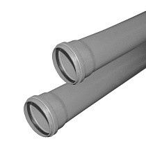 Трубы полипропиленовые DN 50-110 для внутренней канализации серые VALFEX Optima купить в Ярославле | "Проконсим"
