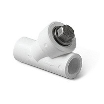 Фильтры сетчатые ПП 45гр. DN 20-40 PN 25 муфта-муфта белые Pro Aqua купить в Ярославле | "Проконсим"