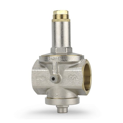Регулятор давления VARMEGA VM128 DN 50 PN25 мембранный под манометр 18,2kv G-1/4'' никелированный купить в Ярославле | "Проконсим"