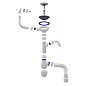 Сифон для мойки Unicorn В436V, 40х50 гибкий отвод, 3 1/2'' х40 с отводом для стиральной машины, круглый перелив купить в Ярославле | "Проконсим"
