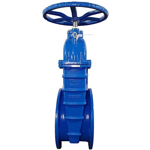 Задвижка чугунная 30ч39р DN 500 PN 10(16) с обрезиненным клином EPDM до 120гр. фланцевый ручной СИБЗТА купить в Ярославле | "Проконсим" (930130211)
