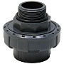 Муфта разборная НПВХ DN 63-2" PN 16 клеевая с наружной резьбой черная Aquaviva BMG63200 купить в Ярославле | "Проконсим"