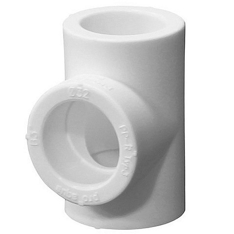 Тройник переходной ПП 75-50-75 PN 25 белый Pro Aqua PA14573P купить в Ярославле | "Проконсим"