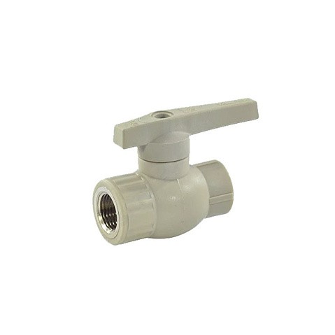 Кран шаровой комбинированный VALFEX 25 PN 25 G-3/4'' серый купить в Ярославле | "Проконсим"